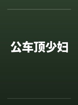 公车顶少妇封面