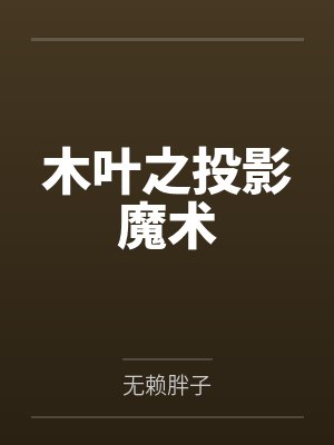 木叶之投影魔术笔趣阁无弹窗封面